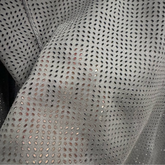 Calia Black Perforated Performance Longline Hoodie Womans SM - Picture 3 of 10